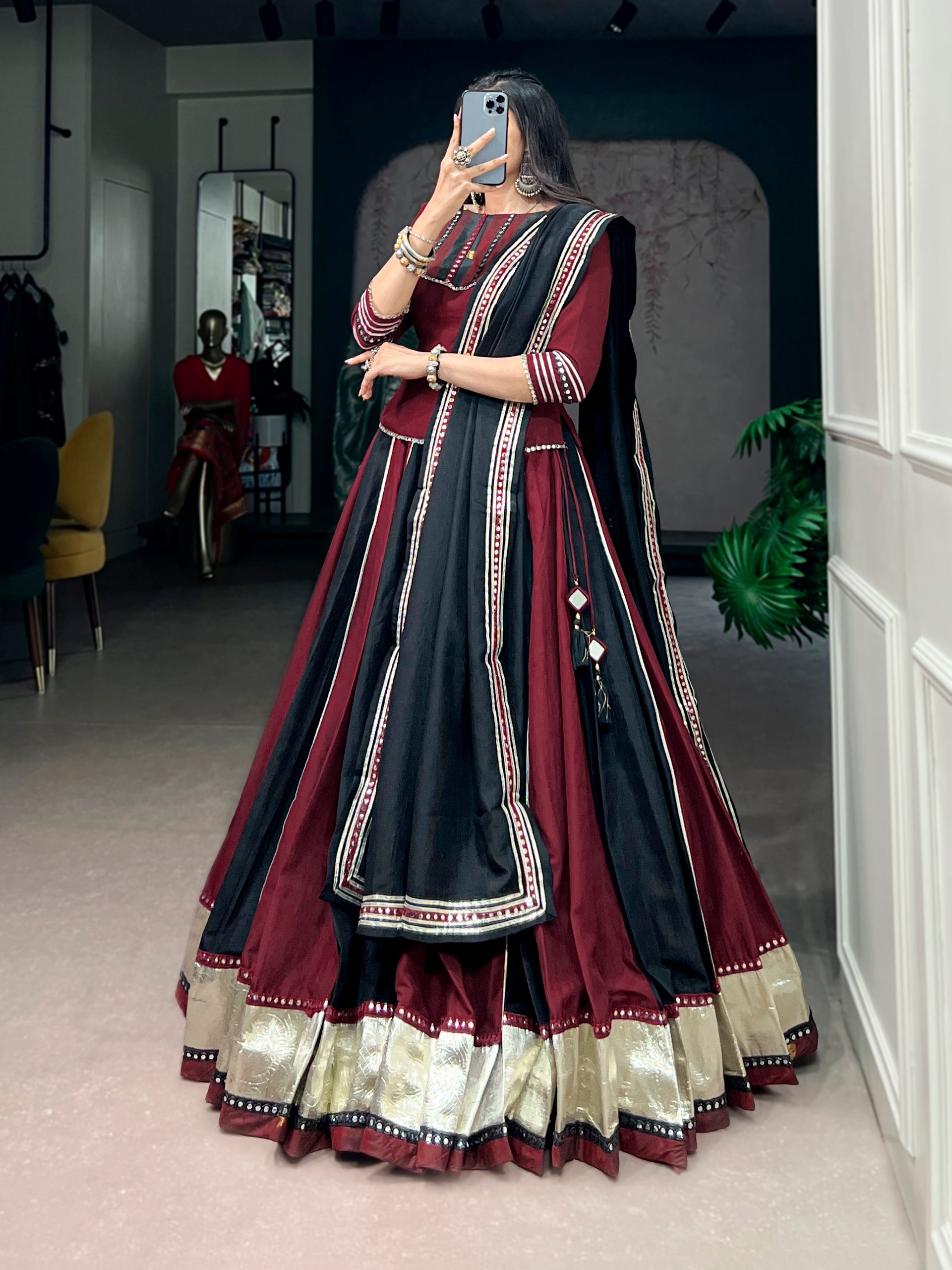 Navratri Special Designer Choli Lehenga Set for Women | Traditional Garba & Dandiya Wear